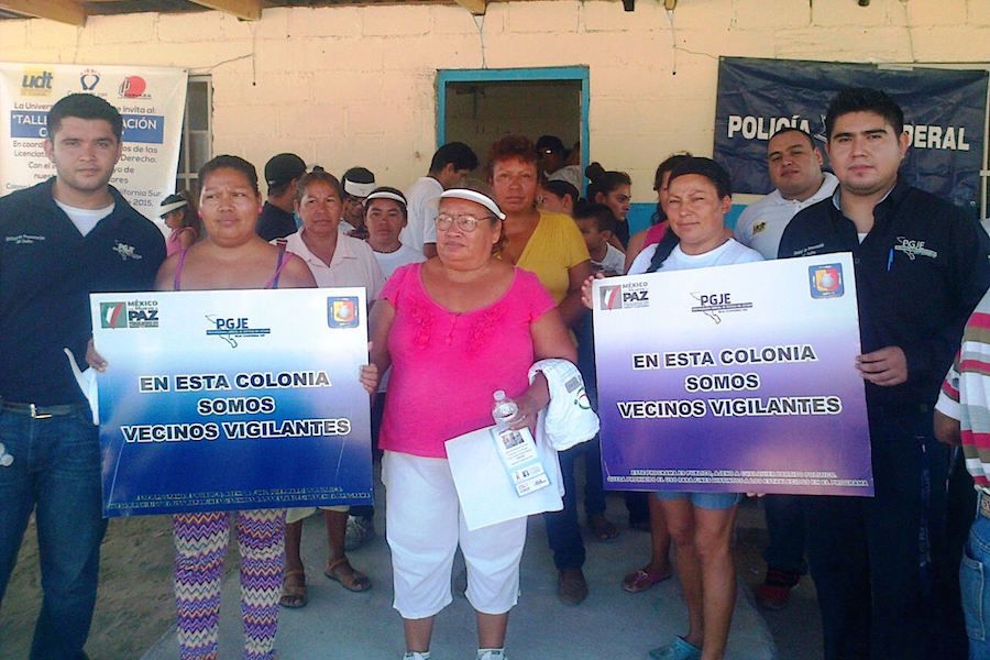 Suman 98 comités de vecinos vigilantes en La Paz y Los Cabos