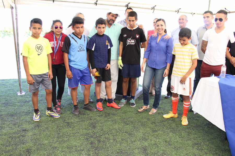 Inaugura DLSS Torneo de Futbol Inter-Barrio