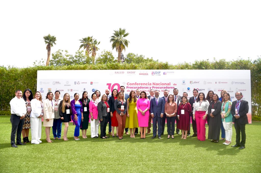 SEDIF BCS participa en la 10ª Conferencia Nacional de Procuradoras y Procuradores de Protección de NNA realizada en Hermosillo, Sonora